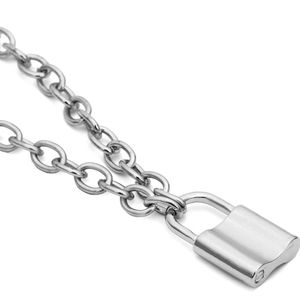 Lock necklace 19" adjustable